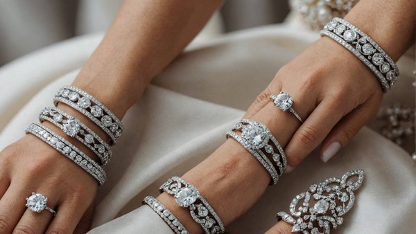 Les tendances incontournables des parures mariage en 2024